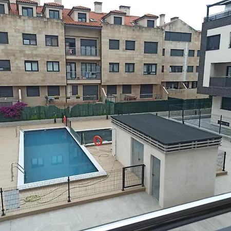 Sueve, Apartamento Con Piscina En דירה *